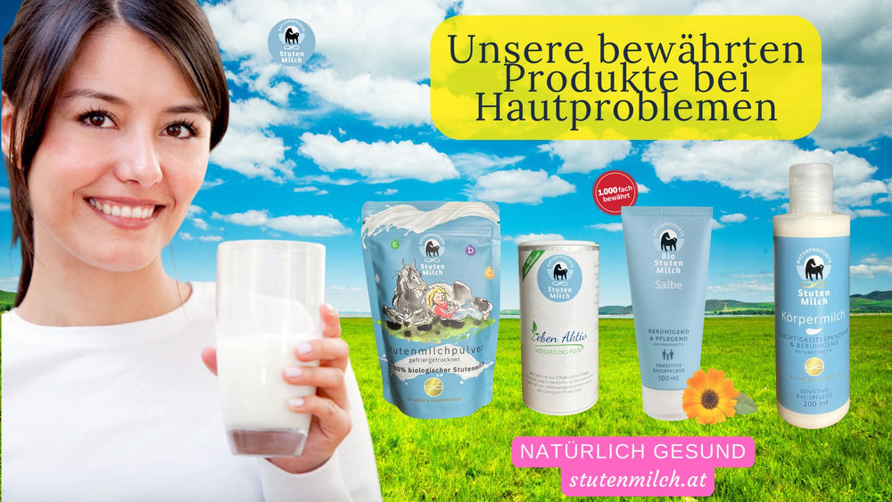 Produkte bei Hautproblemen