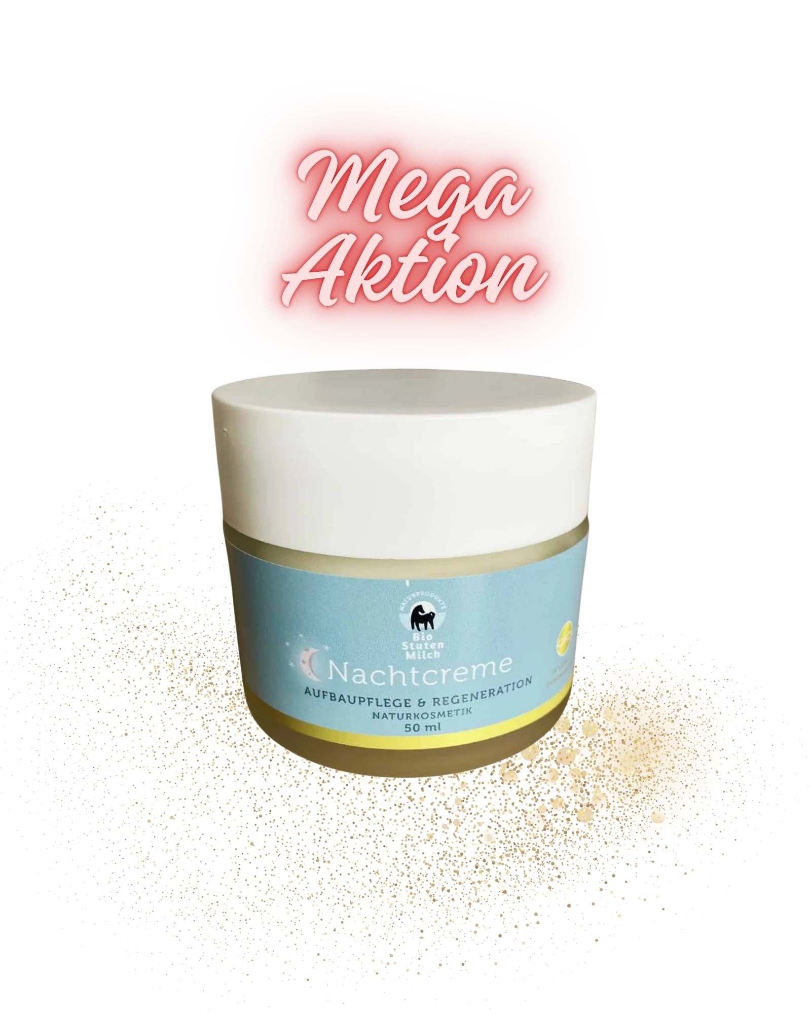 Stutenmilch Nachtcreme (Aufbaupflege), 50 ml