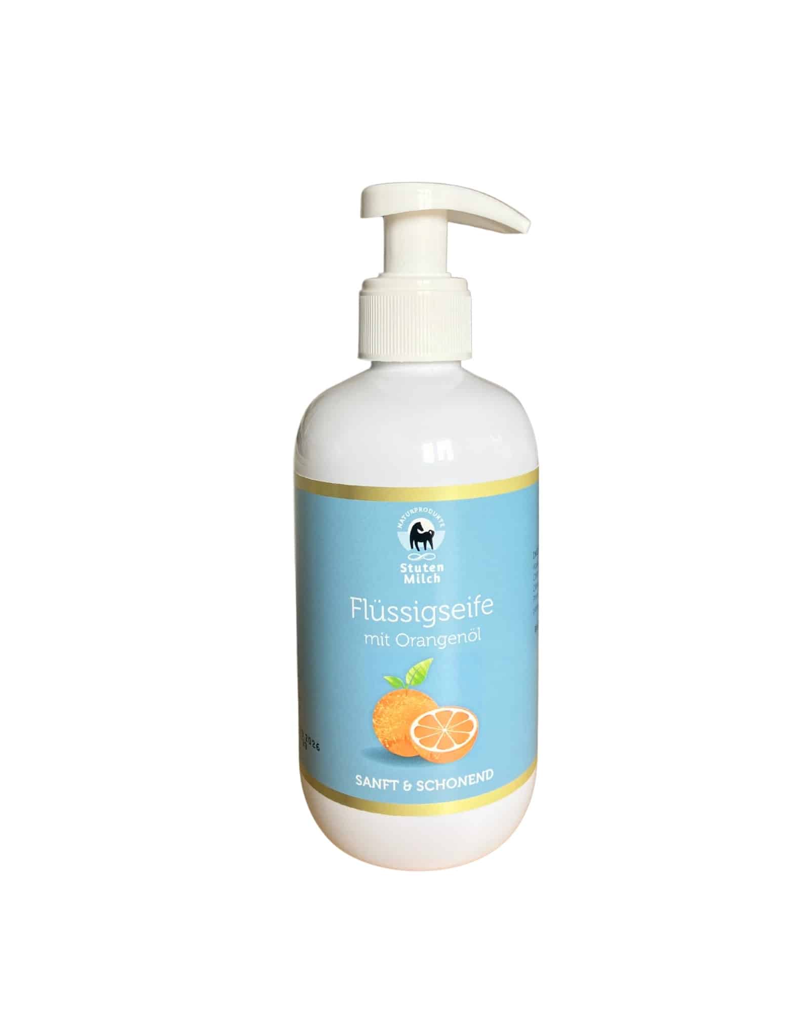 Stutenmilch Flüssigseife mit Orangenöl, 250 ml