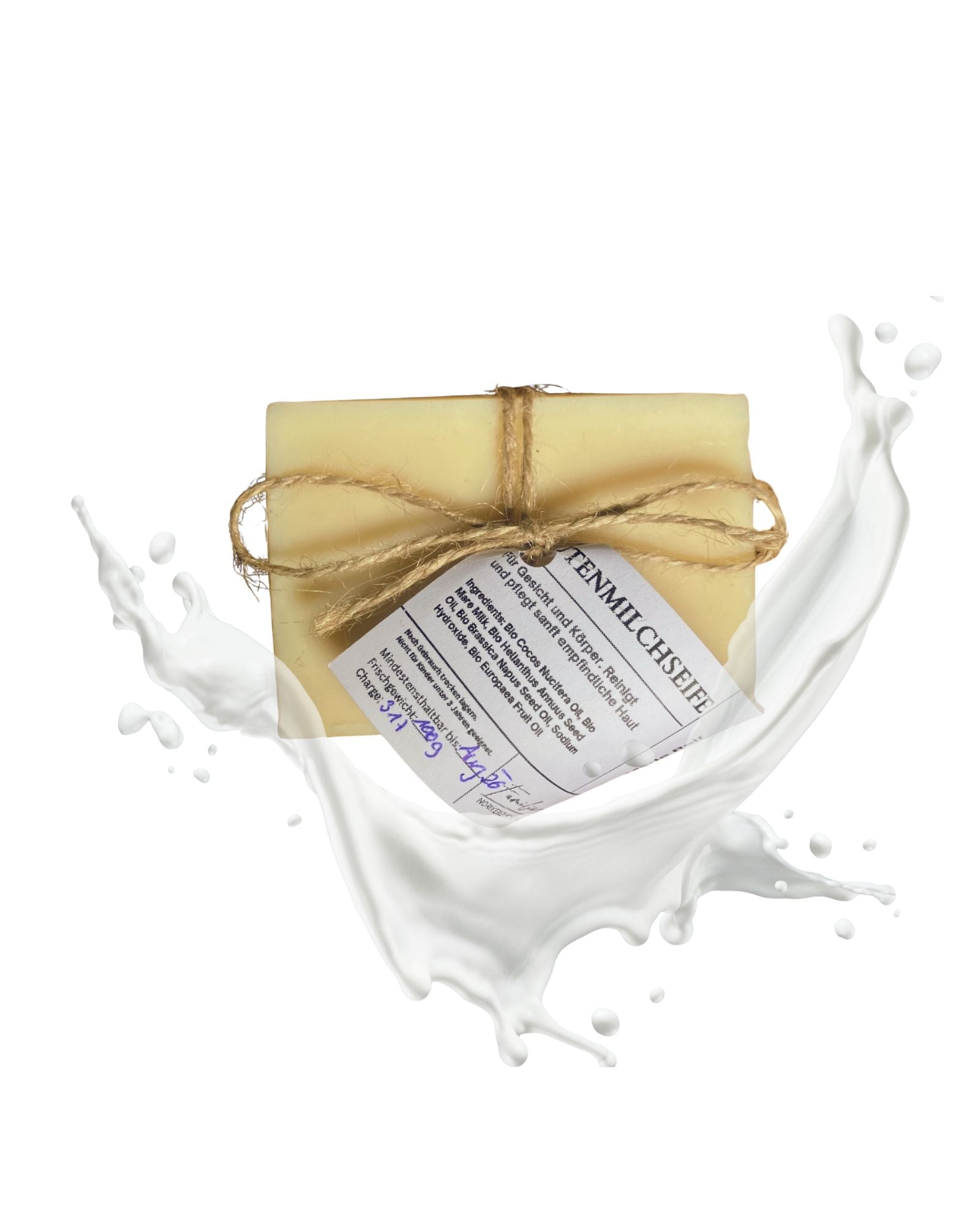 Stutenmilch Seife Sensible handgefertigt im Organza, 100 g